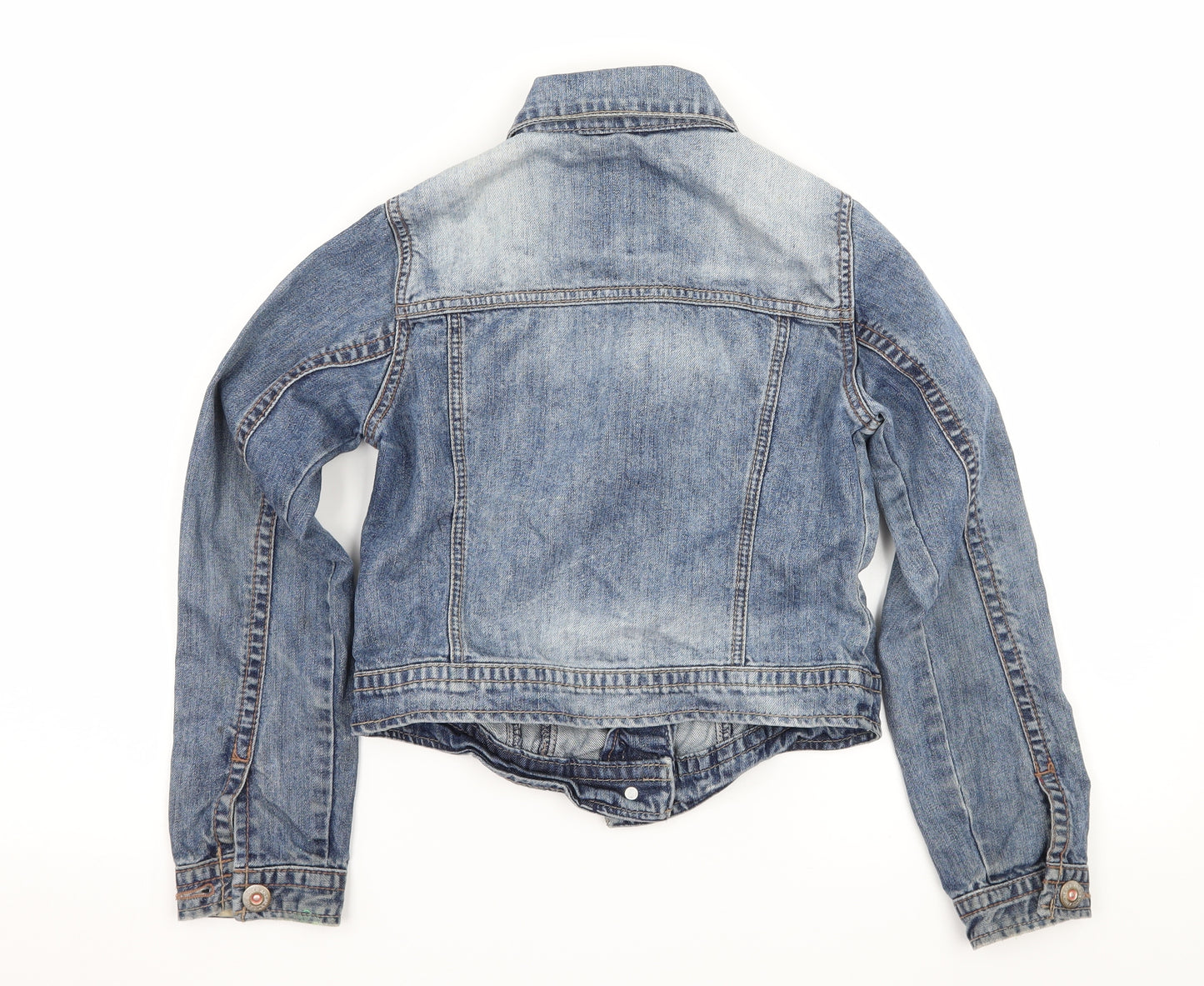 NEXT Girls Blue  Denim Jacket  Size 9-10 Years
