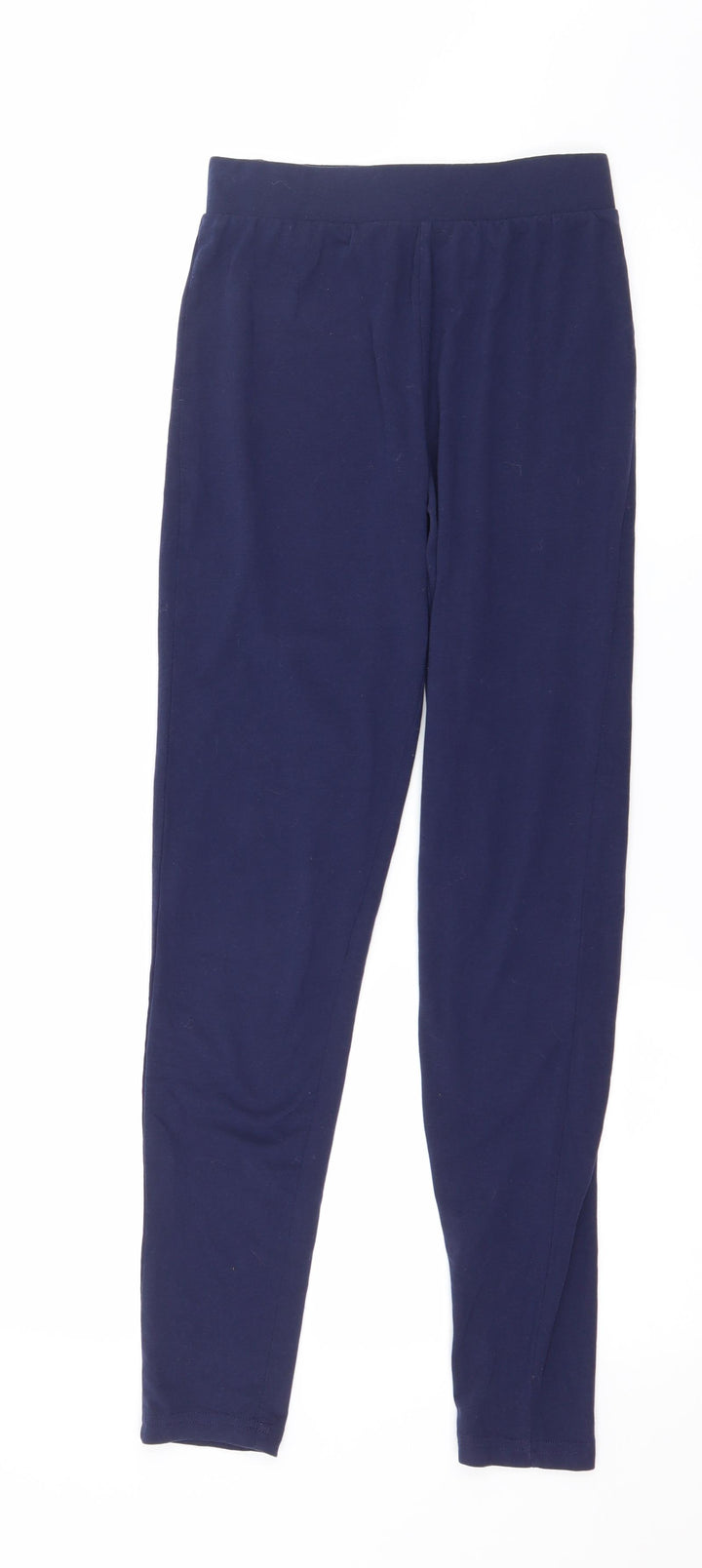 New Look Girls Blue Jersey Jogger Trousers Size M