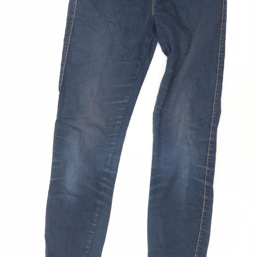 House Basic Womens Blue  Denim Jegging Jeans Size S L30 in