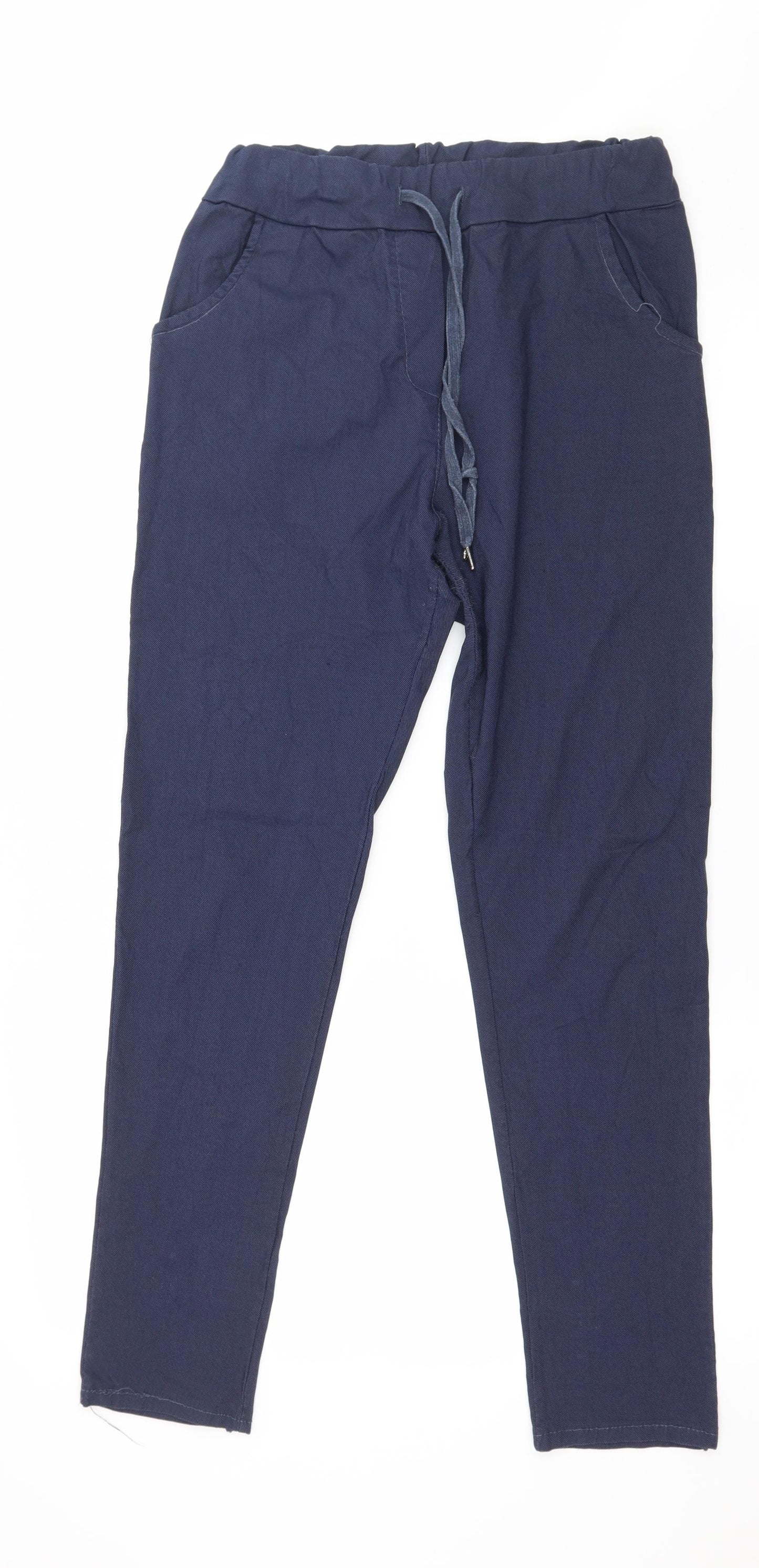 Preworn Womens Blue   Trousers  Size 10 L28 in