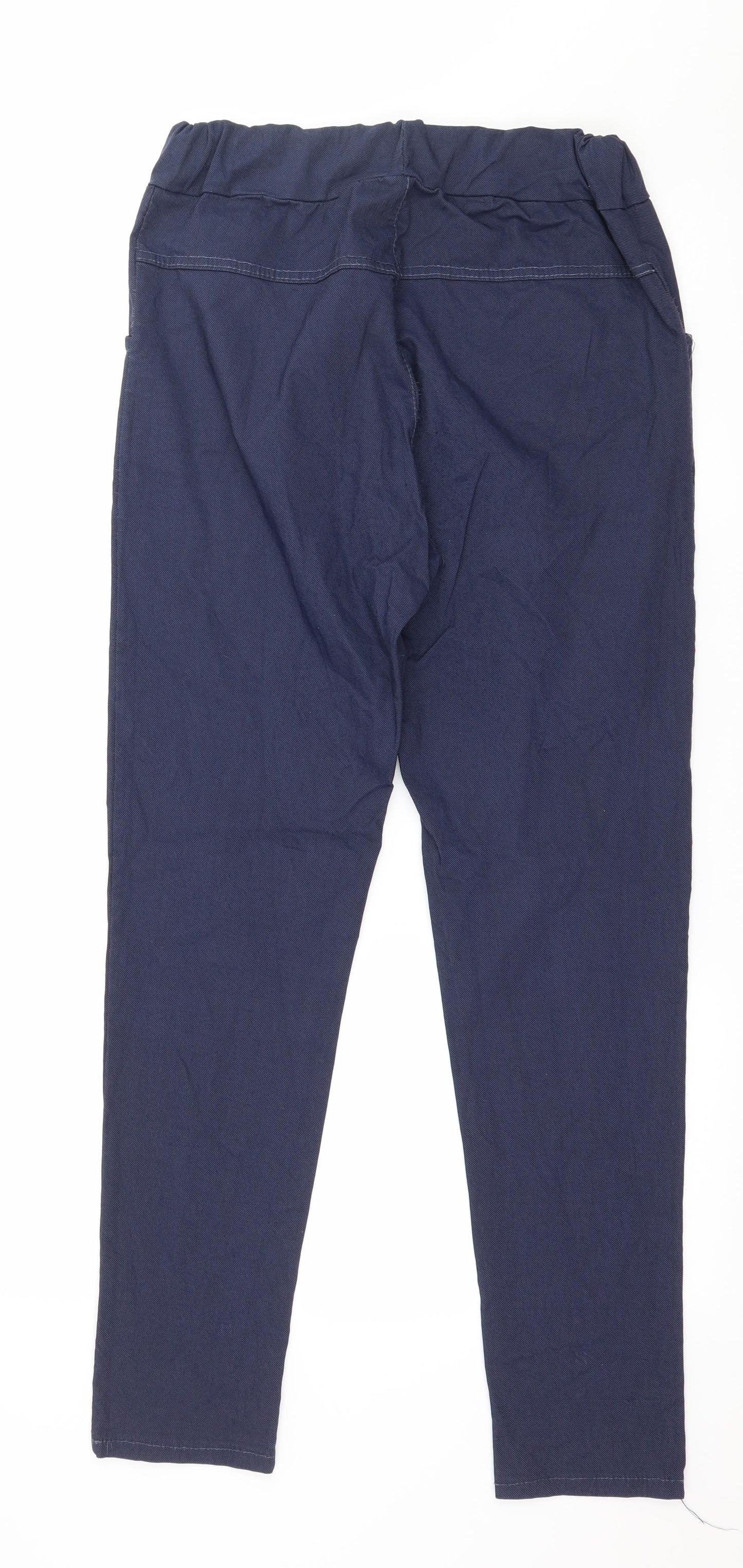 Preworn Womens Blue   Trousers  Size 10 L28 in