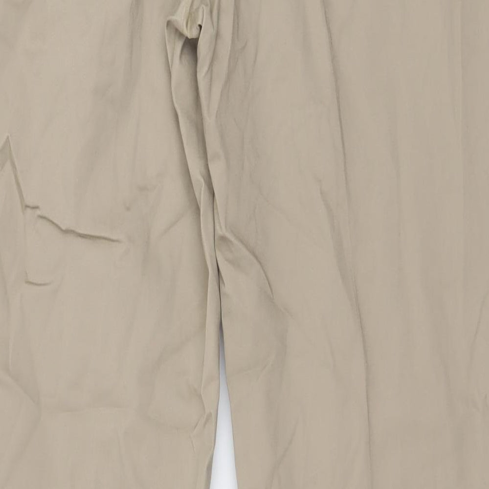 Hobbs Womens Beige   Trousers  Size 12 L33 in