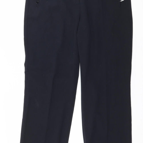 Marks and Spencer Womens Blue   Trousers  Size 14 L29 in