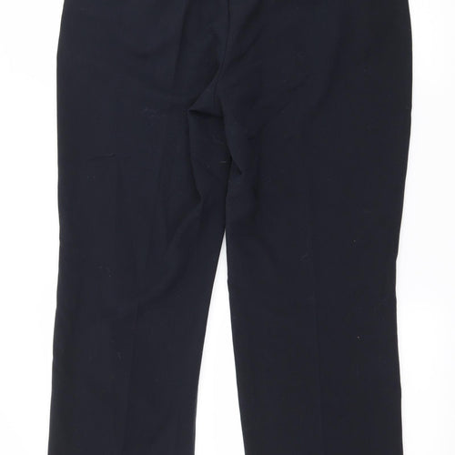 Marks and Spencer Womens Blue   Trousers  Size 14 L29 in
