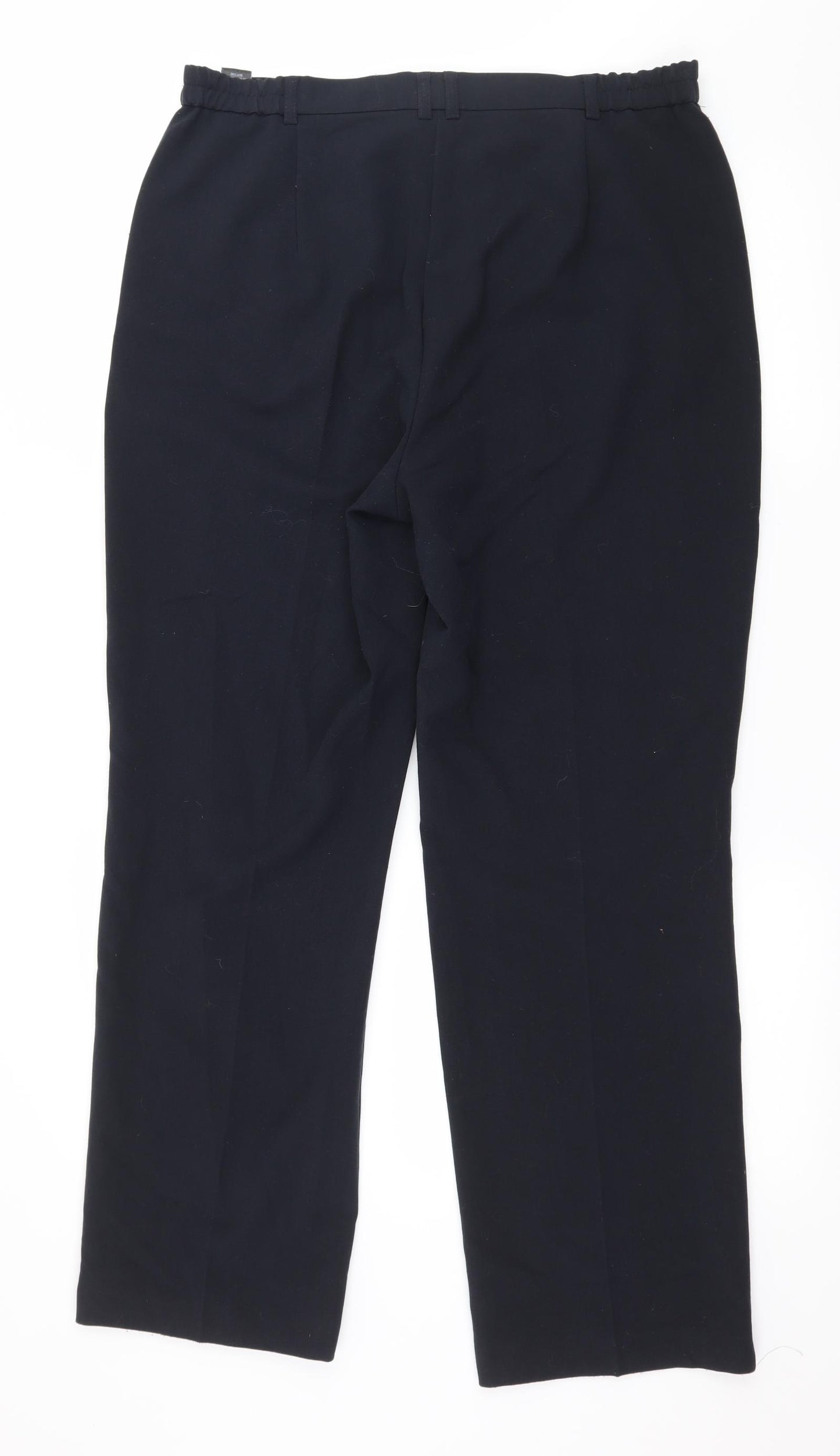 Marks and Spencer Womens Blue   Trousers  Size 14 L29 in