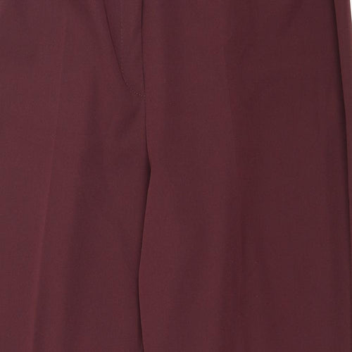 Preworn Womens Red   Trousers  Size 18 L28 in