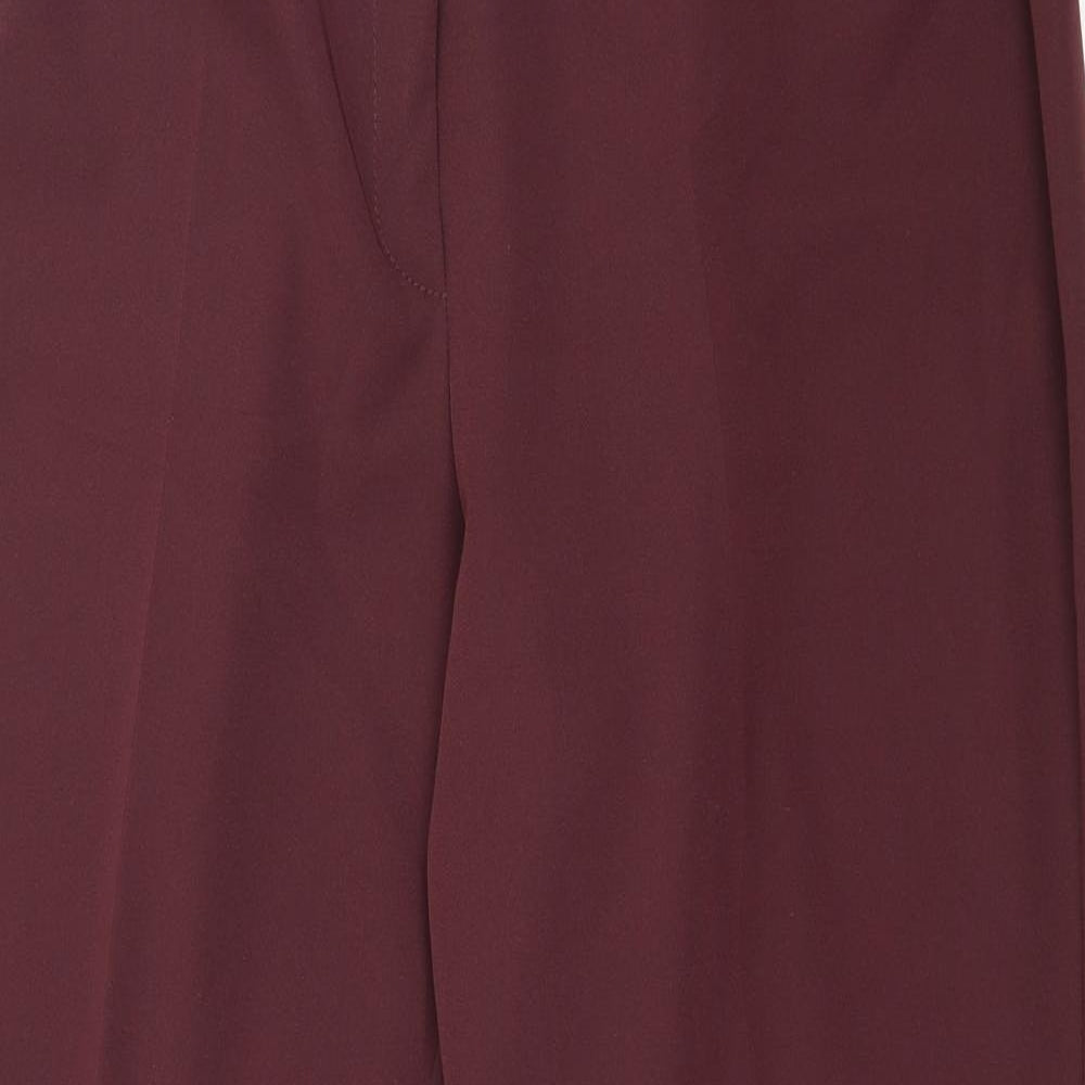 Preworn Womens Red   Trousers  Size 18 L28 in