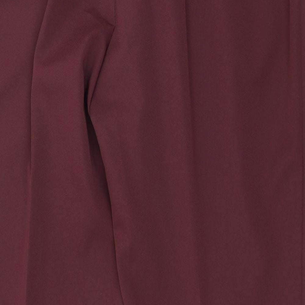 Preworn Womens Red   Trousers  Size 18 L28 in