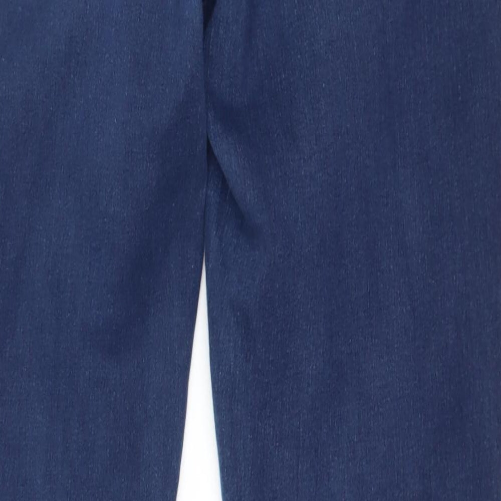 F&F Womens Blue  Denim Straight Jeans Size 10 L31 in