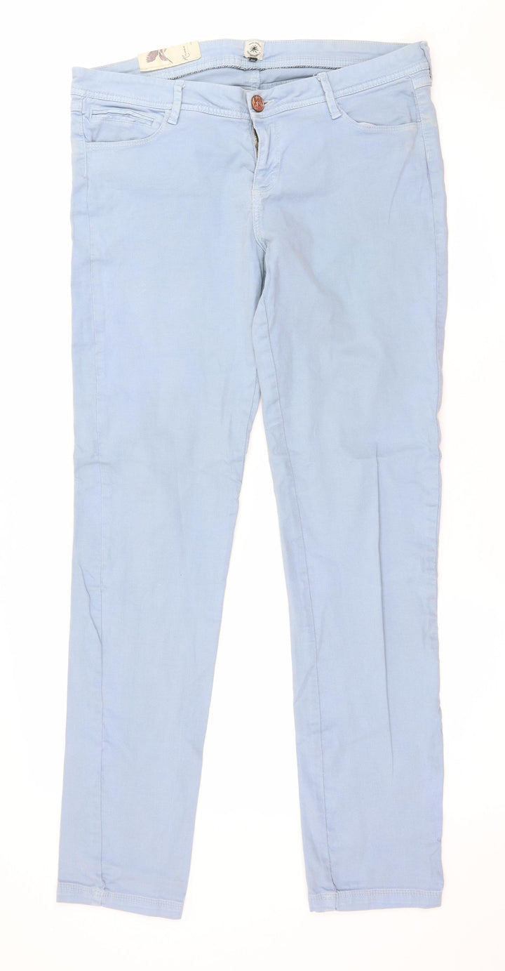River Island Womens Blue  Denim Skinny Jeans Size 12 L31 in