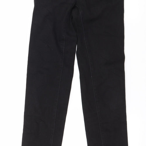 Denim & Co. Womens Black  Denim Skinny Jeans Size 8 L28 in