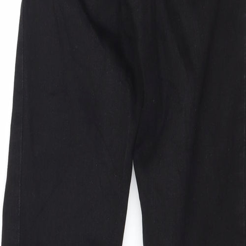 Denim & Co. Womens Black  Denim Skinny Jeans Size 8 L28 in