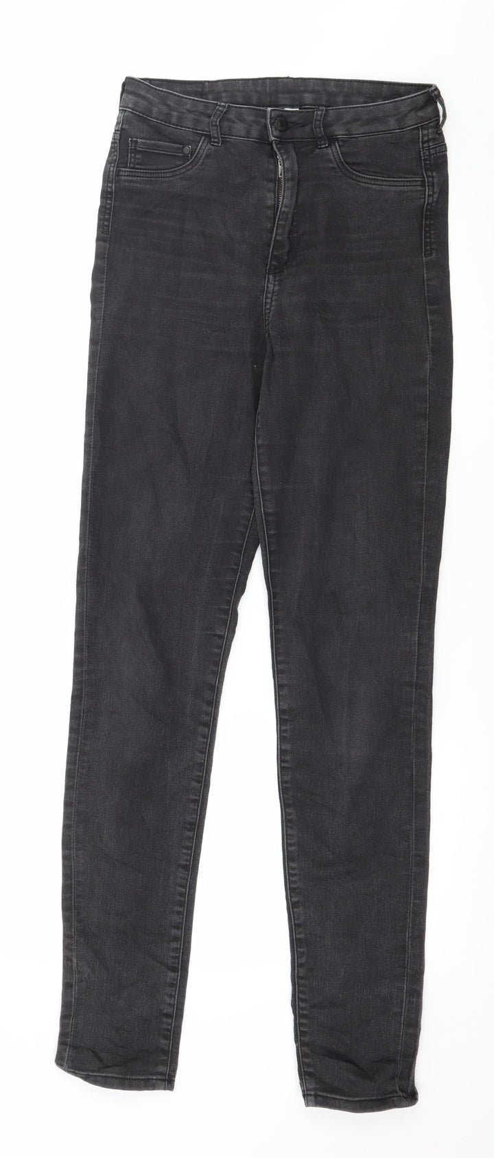 H&M Womens Grey  Denim Skinny Jeans Size 28 in L31 in