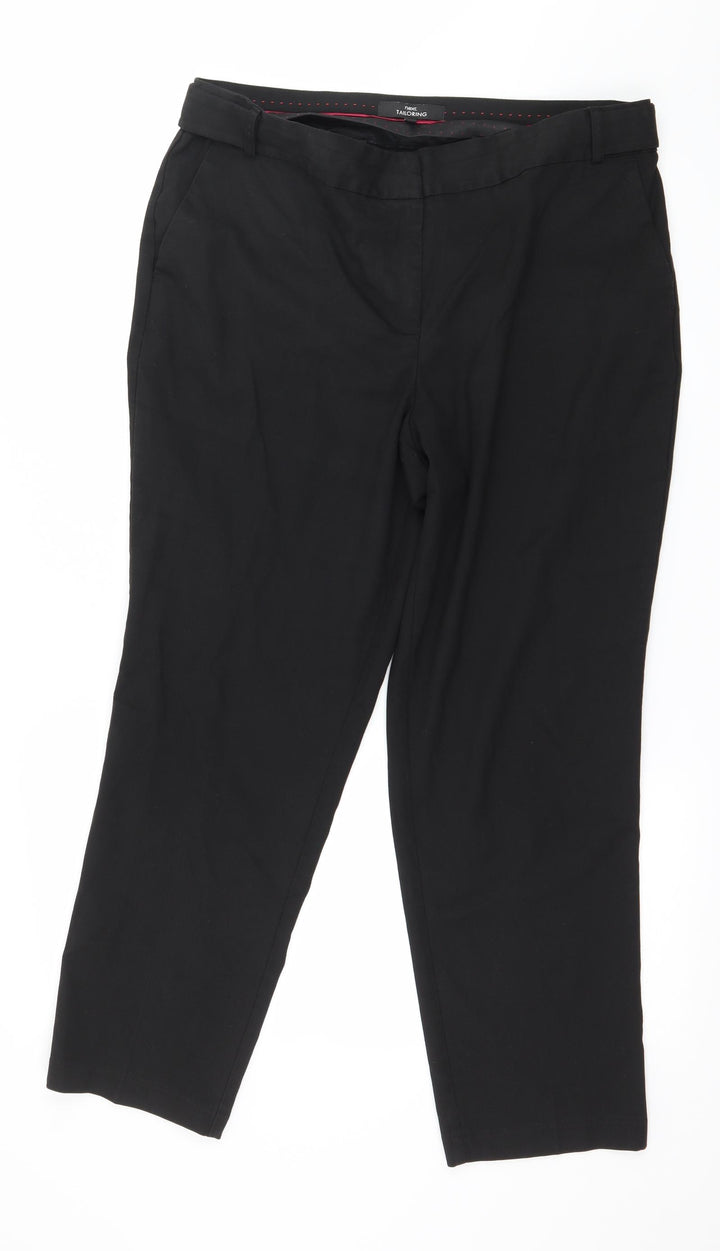 Marks and Spencer Womens Blue   Trousers  Size 14 L27 in