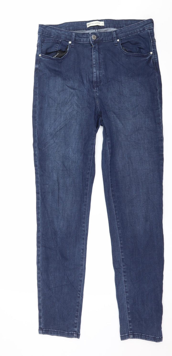 Gina Tricot Womens Blue  Denim Skinny Jeans Size XL L30 in