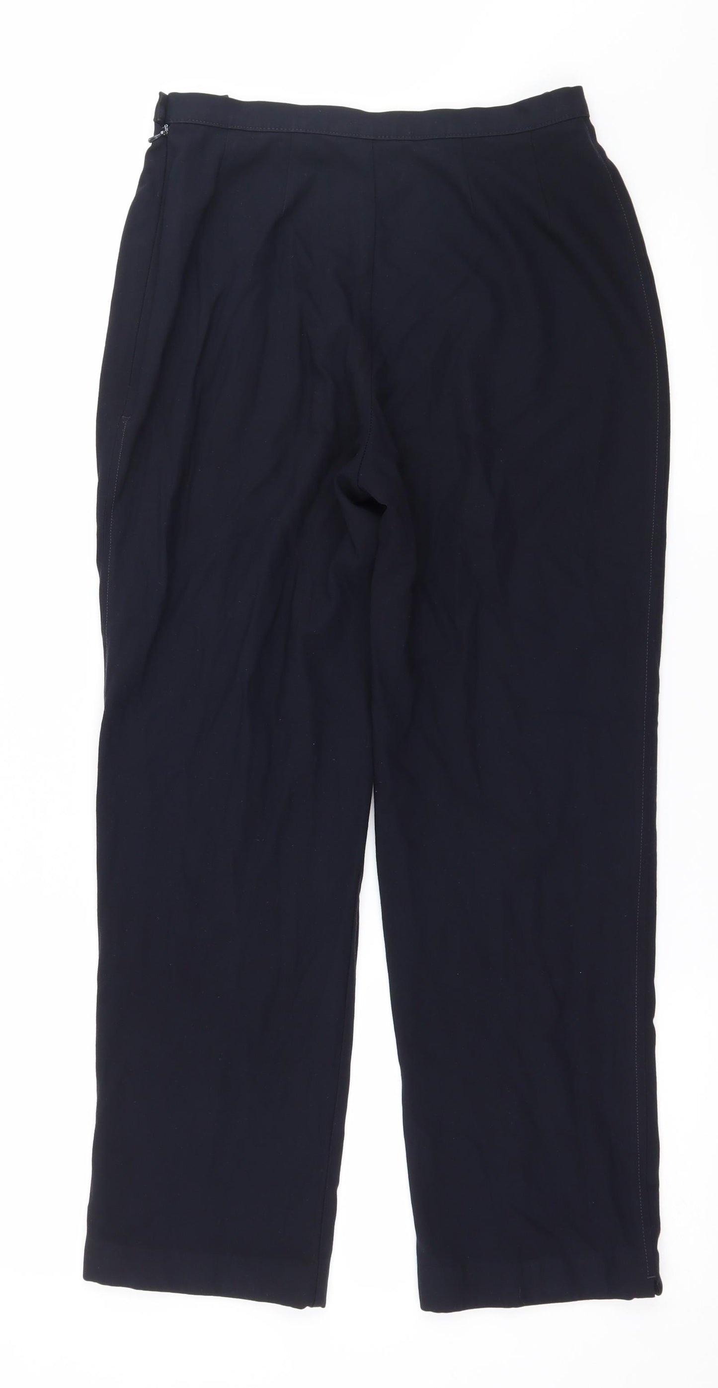 Marks and Spencer Womens Blue   Trousers  Size 10 L25 in