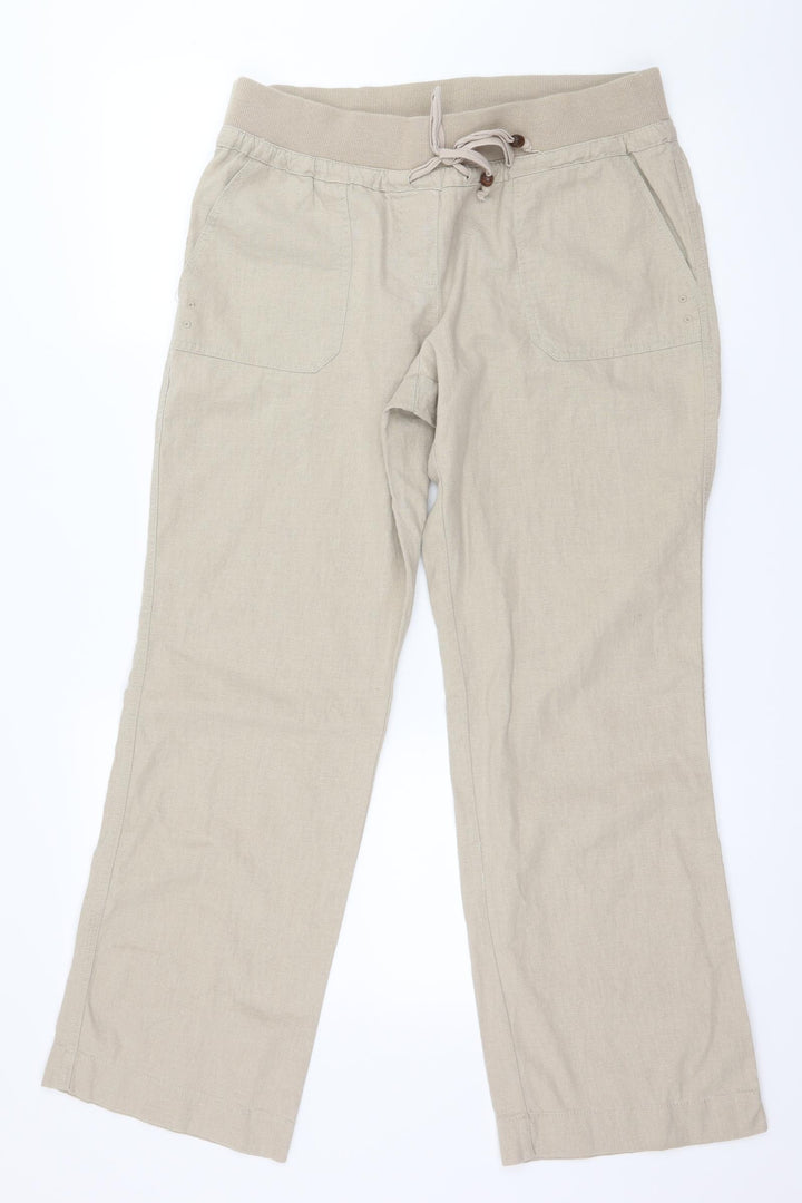 1932 Womens Beige   Trousers  Size 36 in L29 in