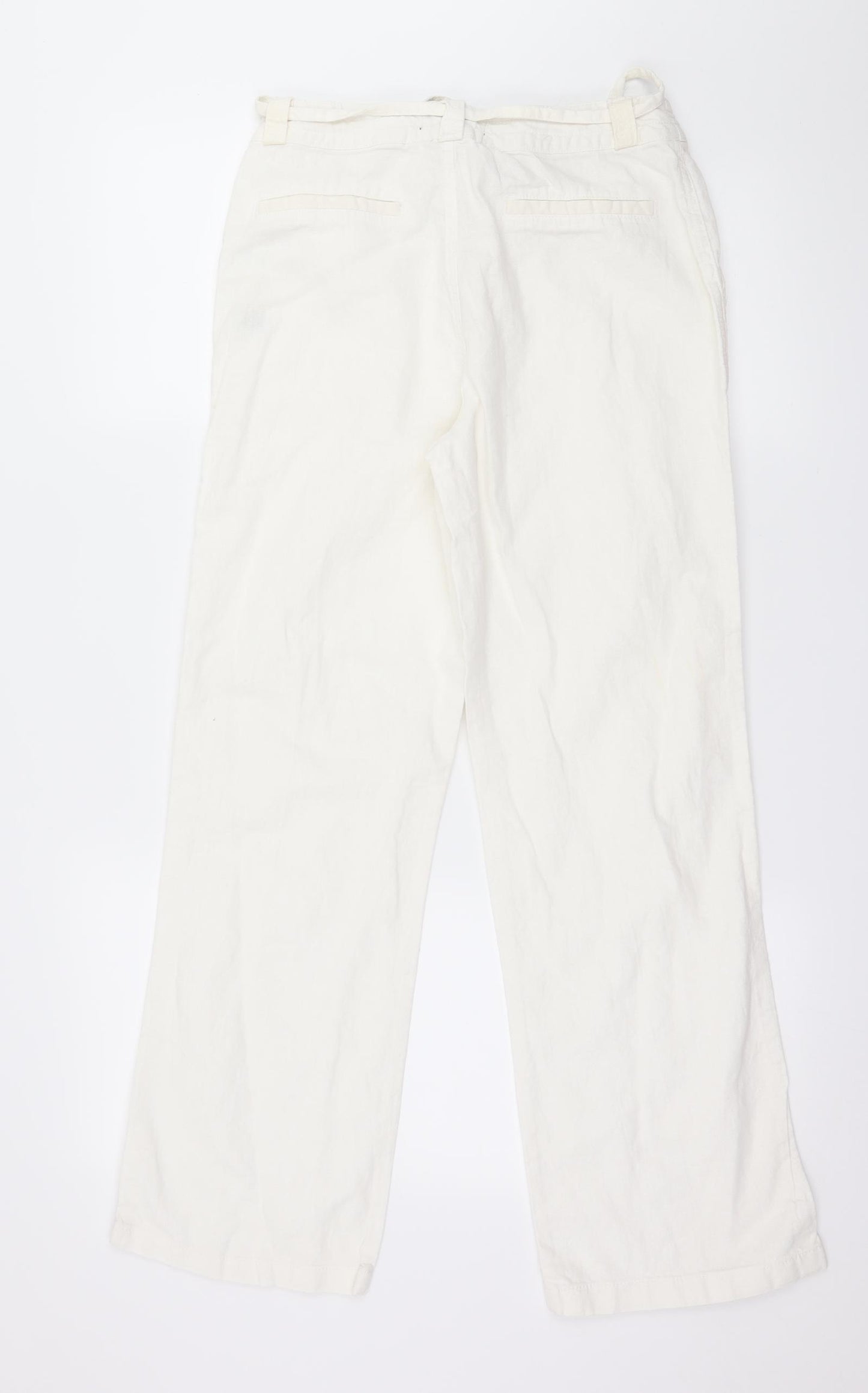 Atmosphere Womens White   Trousers  Size 10 L28 in