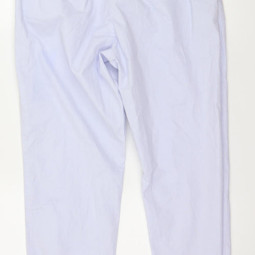 Marks and Spencer Womens Blue   Trousers  Size 14 L27 in