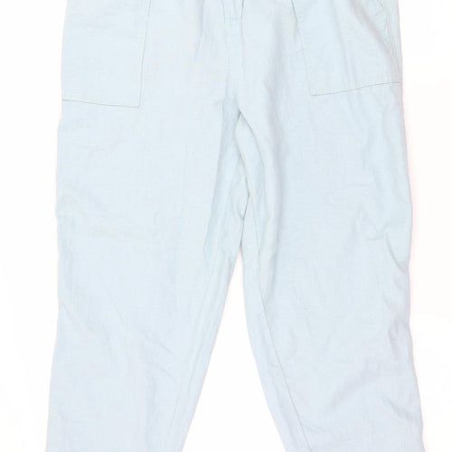 F&F Womens Blue   Trousers  Size 14 L24 in