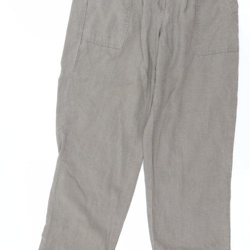 Per Una Womens Green   Trousers  Size 8 L27 in