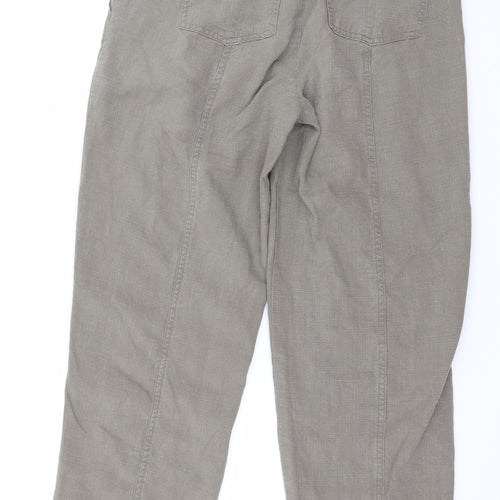 Per Una Womens Green   Trousers  Size 8 L27 in