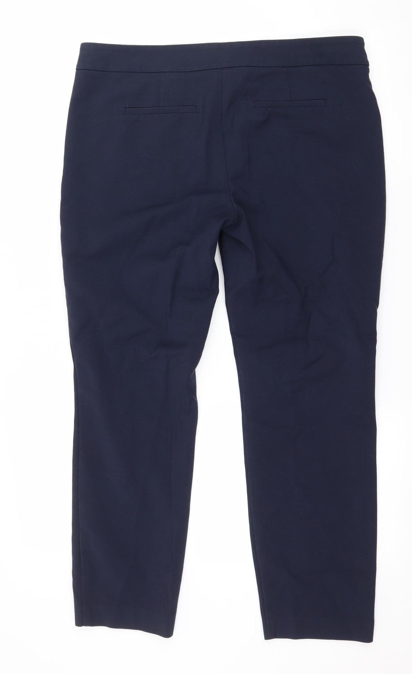 NEXT Womens Blue   Trousers  Size 14 L26 in