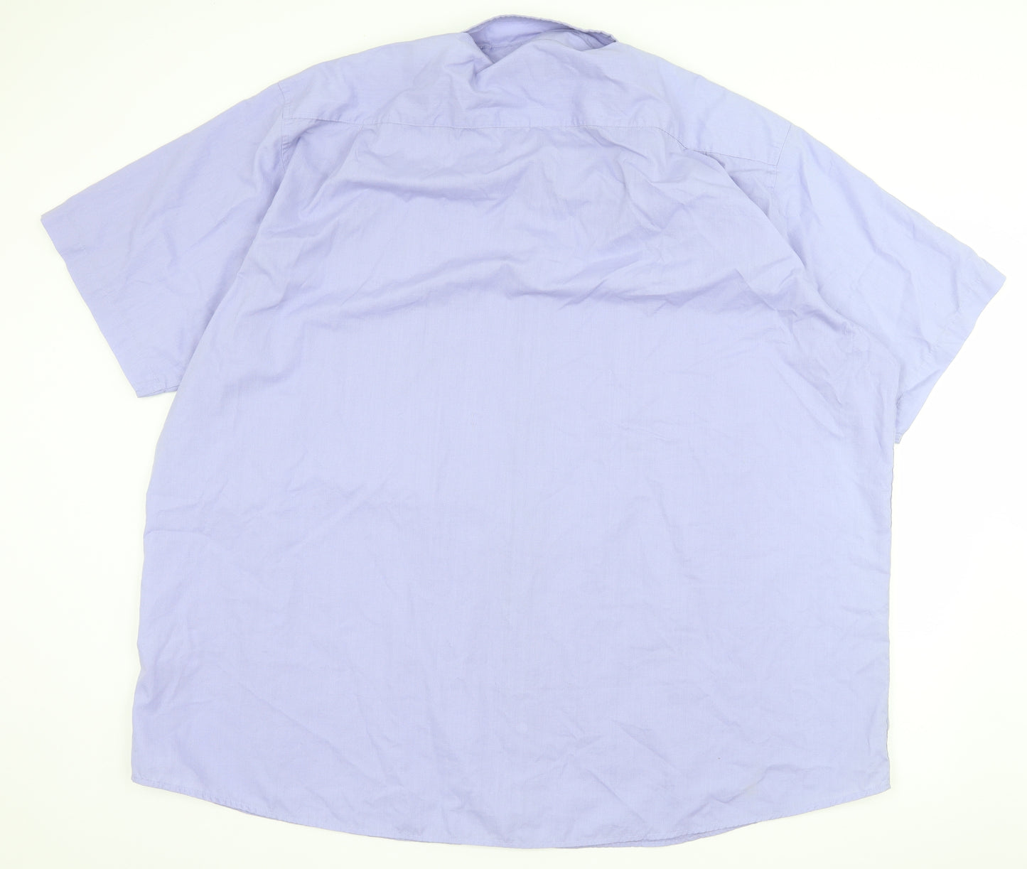 Premier Man Mens Purple    Button-Up Size 20.5
