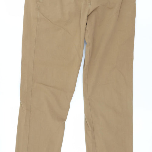Marks and Spencer Womens Brown   Trousers  Size 12 L29 in