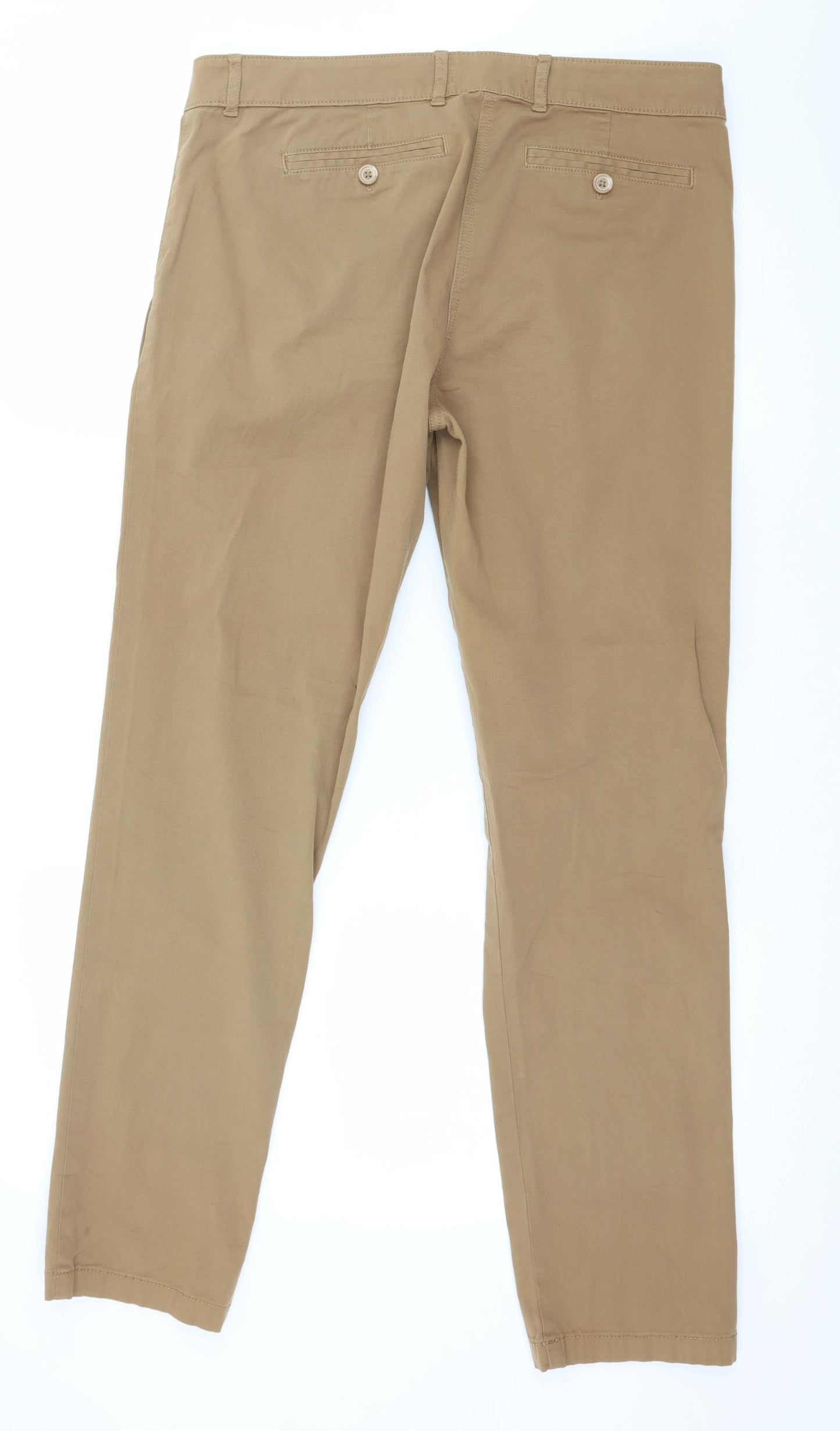 Marks and Spencer Womens Brown   Trousers  Size 12 L29 in
