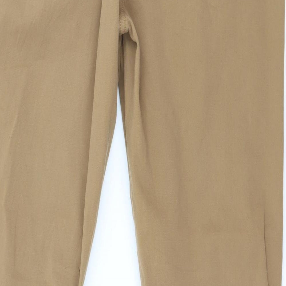 Marks and Spencer Womens Brown   Trousers  Size 12 L29 in