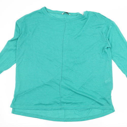 George Womens Green  Knit Pullover Jumper Size 10