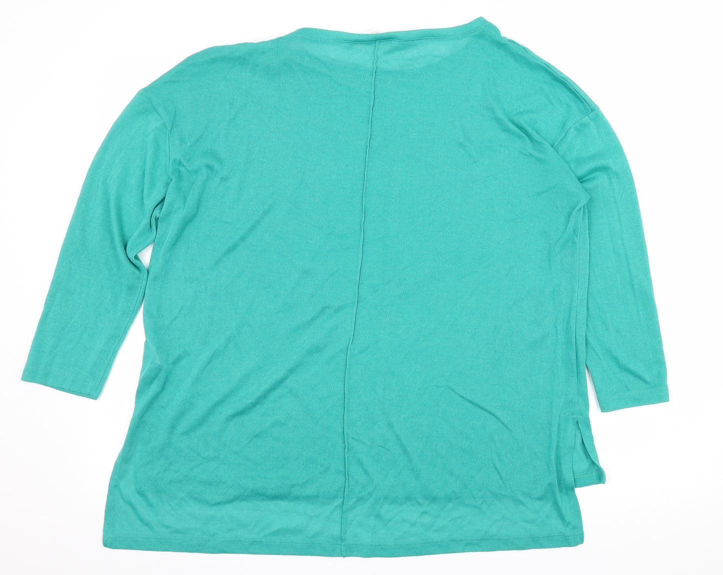 George Womens Green  Knit Pullover Jumper Size 10