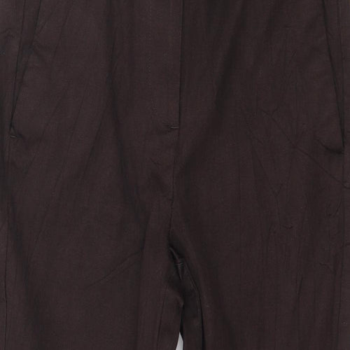 Marks and Spencer Womens Brown   Trousers  Size 10 L24 in
