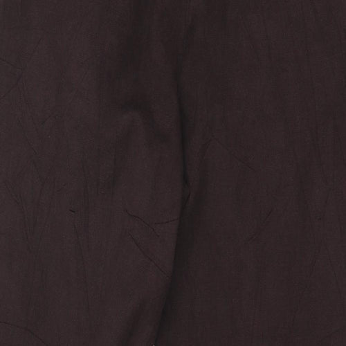 Marks and Spencer Womens Brown   Trousers  Size 10 L24 in