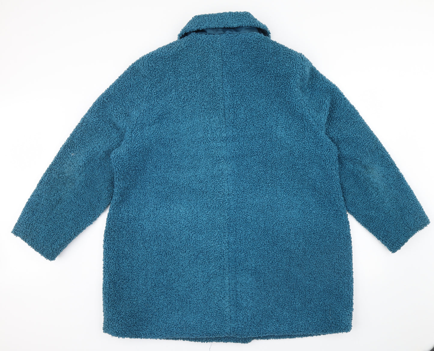 CAPSULE Womens Blue   Overcoat Coat Size 20
