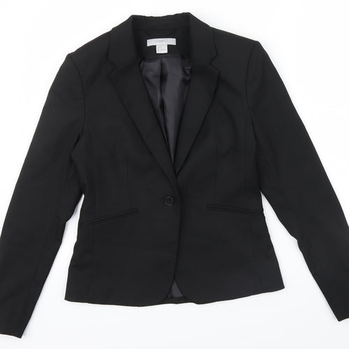 H&M Womens Black   Jacket  Size 8