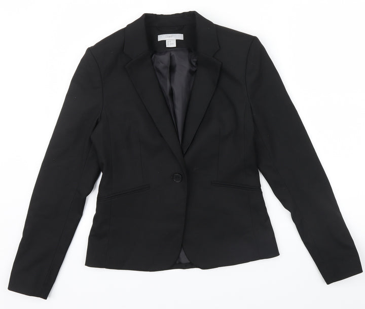 H&M Womens Black   Jacket  Size 8