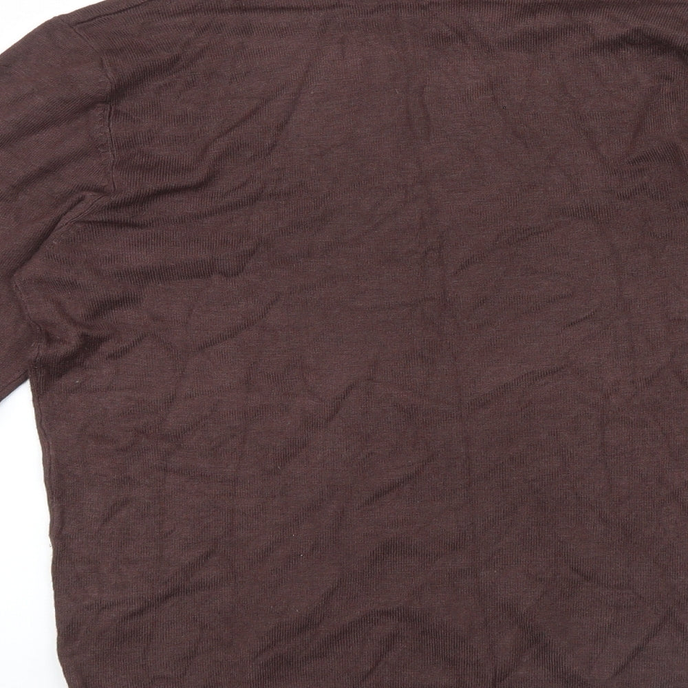 F&F Womens Brown   Pullover Jumper Size 14