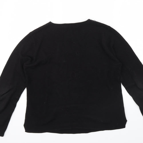 CORDELIA Womens Black   Pullover Jumper Size 14