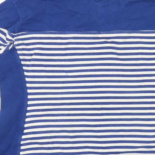 Urban Beach Womens Blue Striped  Pullover Jumper Size 14