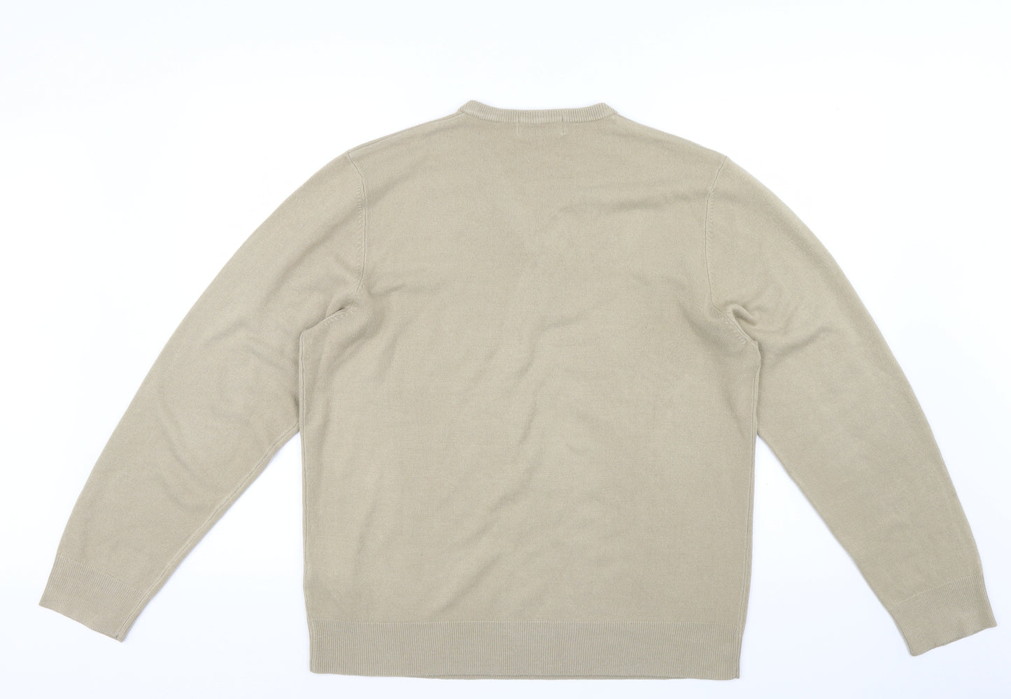 Blue Harbour Mens Brown   Pullover Jumper Size L