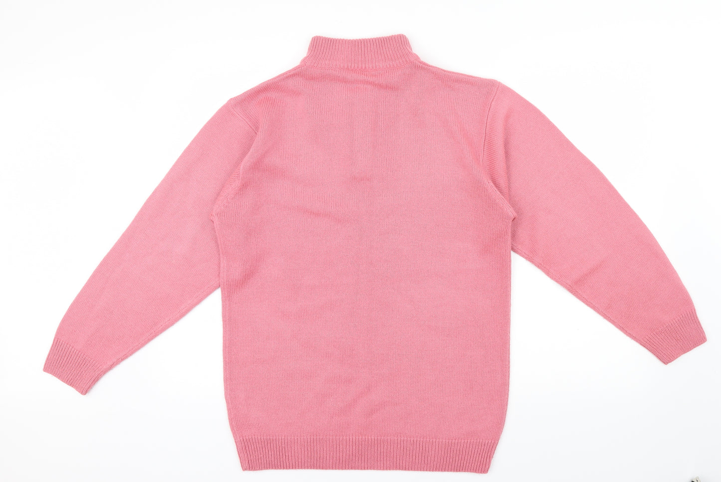 Daxon Womens Pink   Henley Jumper Size 12