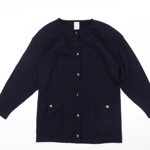 Country Casuals Womens Blue   Cardigan Jumper Size S