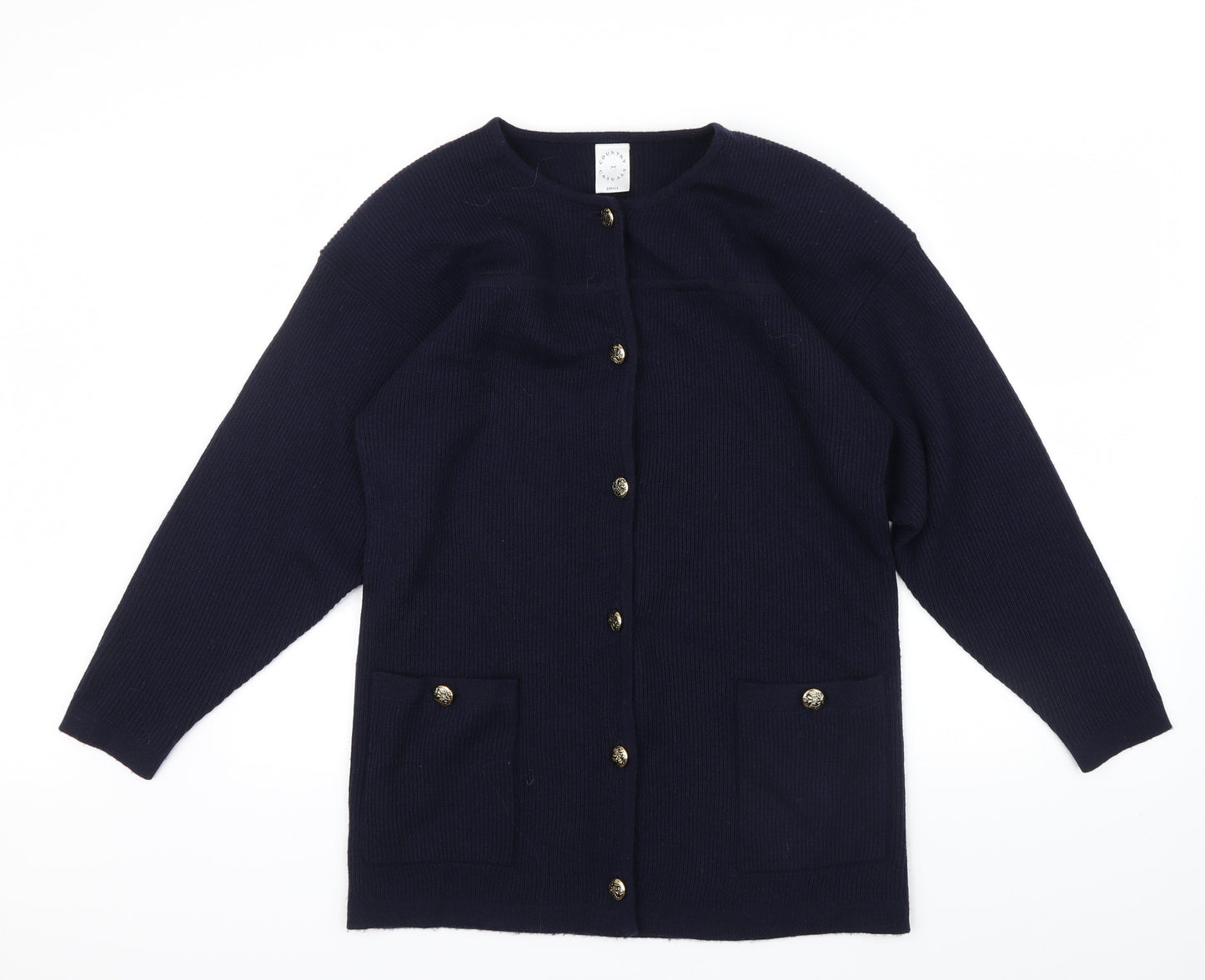 Country Casuals Womens Blue   Cardigan Jumper Size S