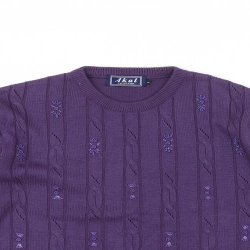 Akal Womens Purple   Pullover Jumper Size L