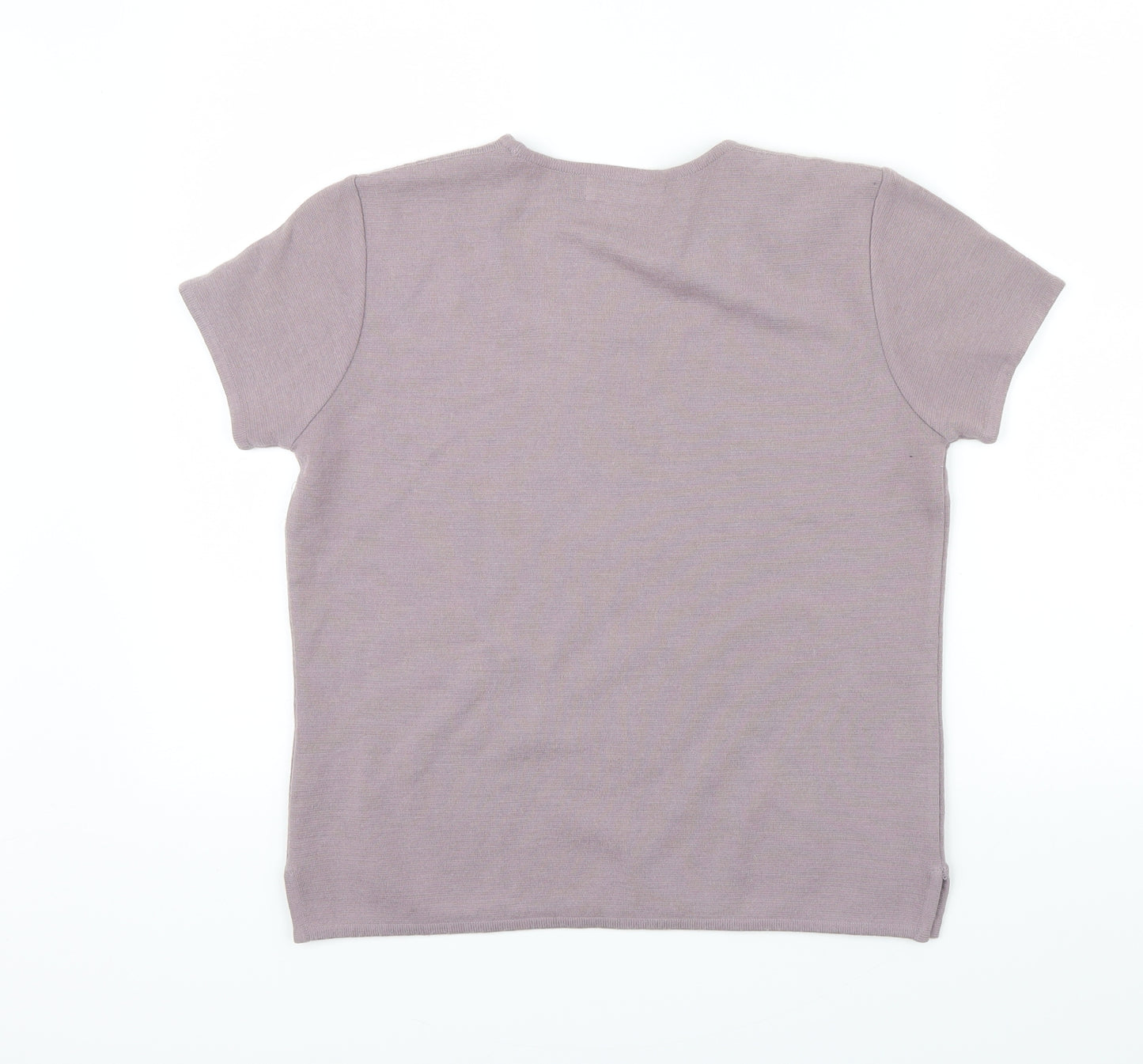 Viz-A-Viz Womens Purple   Pullover Jumper Size 10