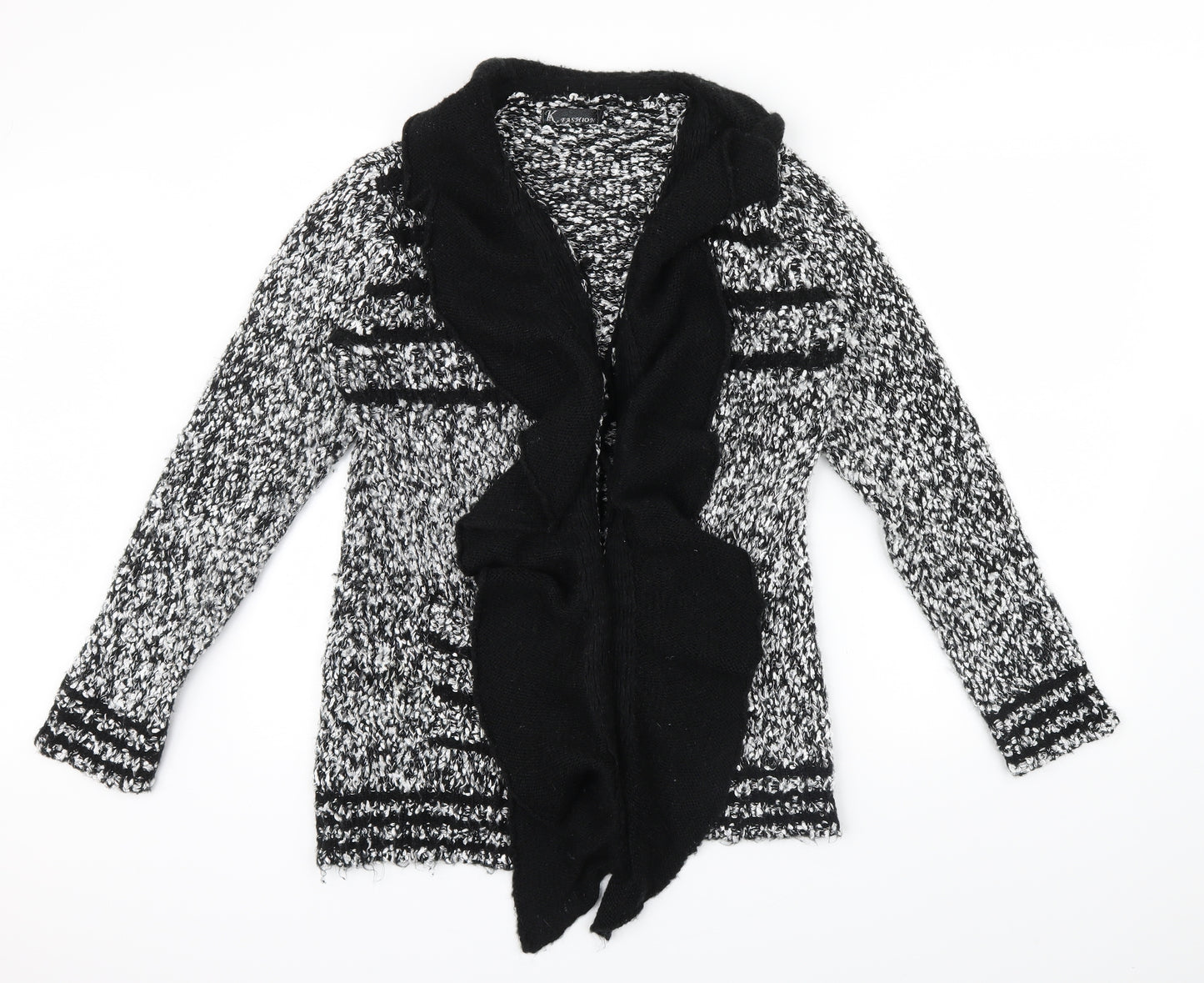 K FASHION Womens Black   Cardigan Jumper Size L