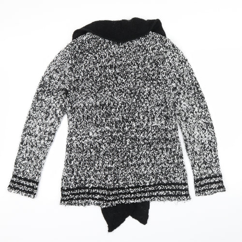 K FASHION Womens Black   Cardigan Jumper Size L