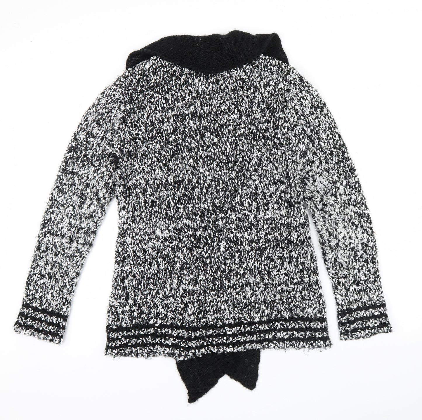 K FASHION Womens Black   Cardigan Jumper Size L